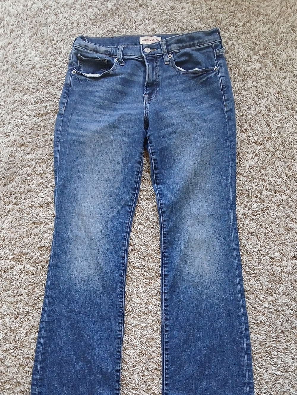 Lucky Brand Sweet Mid Rise Boot Women's Size 8/29  Bootcut Jeans